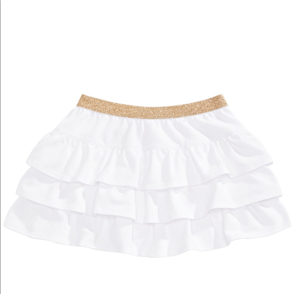 Epic Threads Tiered Skirt - White